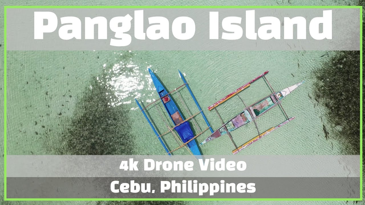 Panglao Island, Philippines by Drone (4K)
