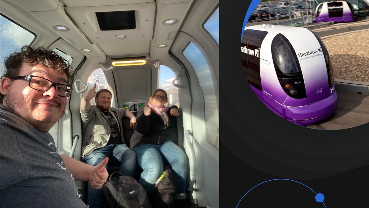 Taking a Ride in the Heathrow T5 Pod!
