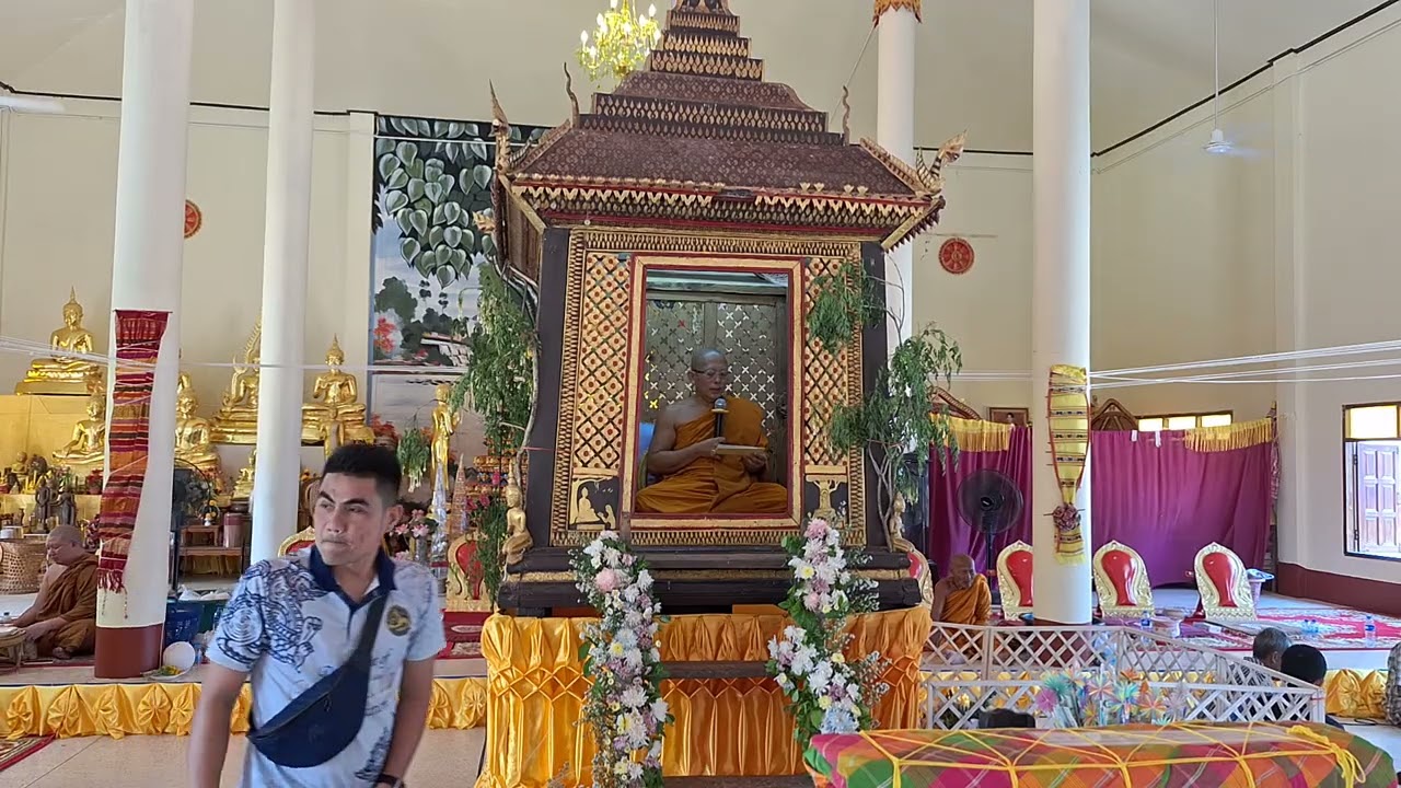 พระอธิการอารมย์ เทศน์มัททีกัณฑ์1 (เทศน์ทํานองอีสาน)บุญผะเหวดวัดแสงใหญ่ จ.ศรีสะเกษ 3/03/69