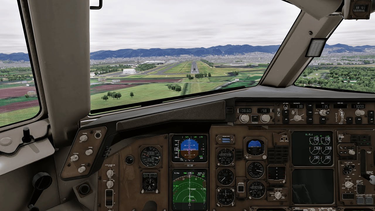 Bogot&aacute; SKBO Landing | FlightFactor B763 | XP12