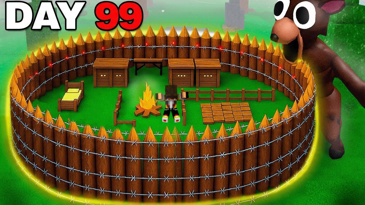 I played 99 Nights in the Forest🔦 and saved 2 kids from the Scary Deer❗#99nightintheforest #obby