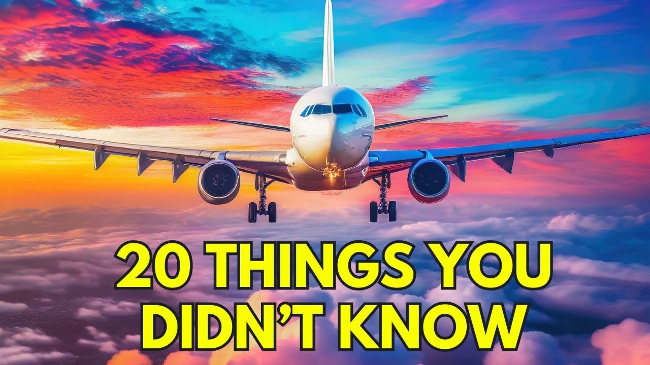 20 Things You Didn't Know About Flying Commercial Airlines