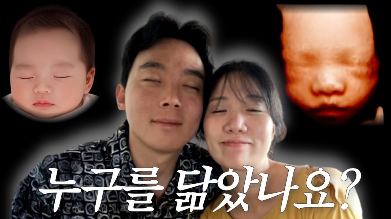 [임신vlog] 누구 닮은건지 제발 알려주실분? ㅠㅠㅠㅋㅋㅋ입체초음파｜임당검사｜24주임산부
