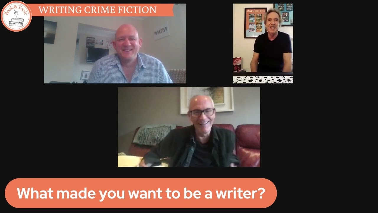 Writing Crime Fiction  With Ross Greenwood, John Nicholl, and Owen Mullen