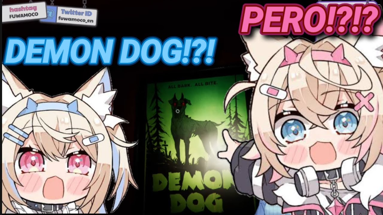 FUWAMOCO Found A Demon Dog Poster 