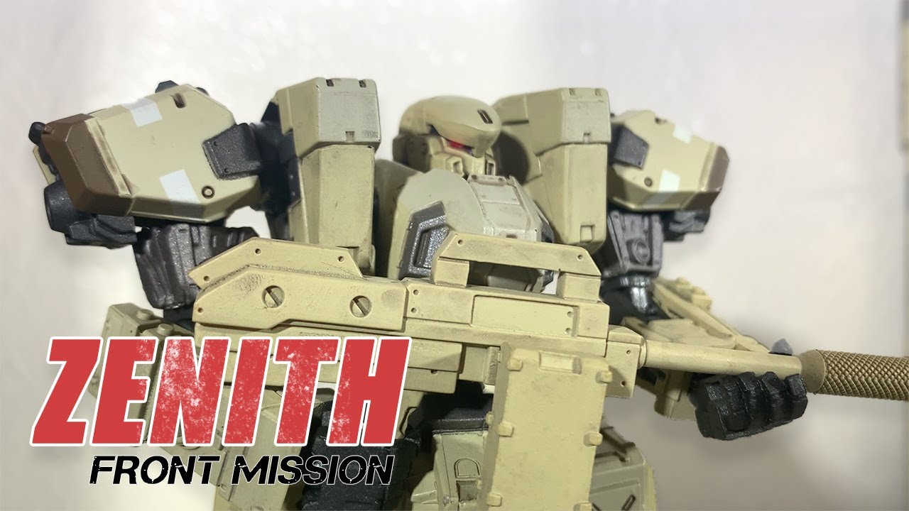 FRONT MISSION 1ST WANDER ARTS ZENITH ARID CAMO VARIANT [ACTION FIGURE]