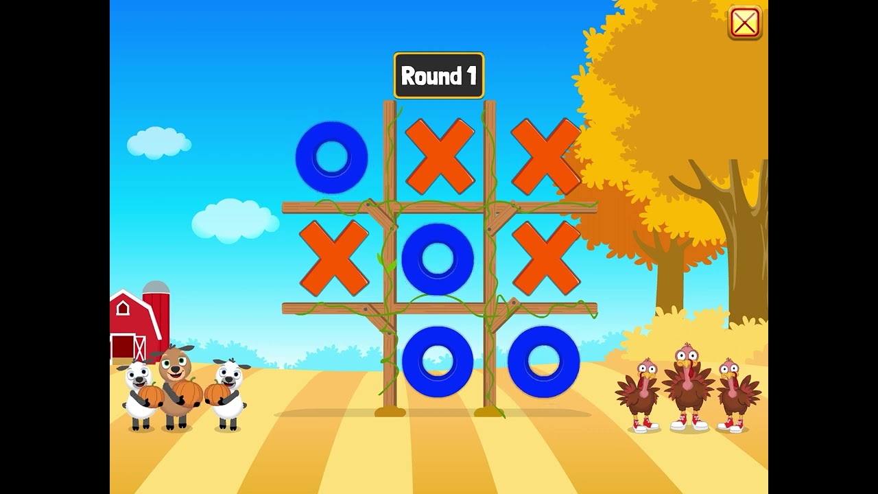 Come play tic tac toe noun on Starfall with me!