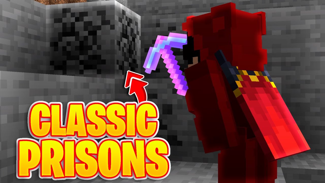 MY FIRST *24 HOURS* ON THIS NEW CLASSIC PRISONS MINECRAFT SERVER | TITANMC