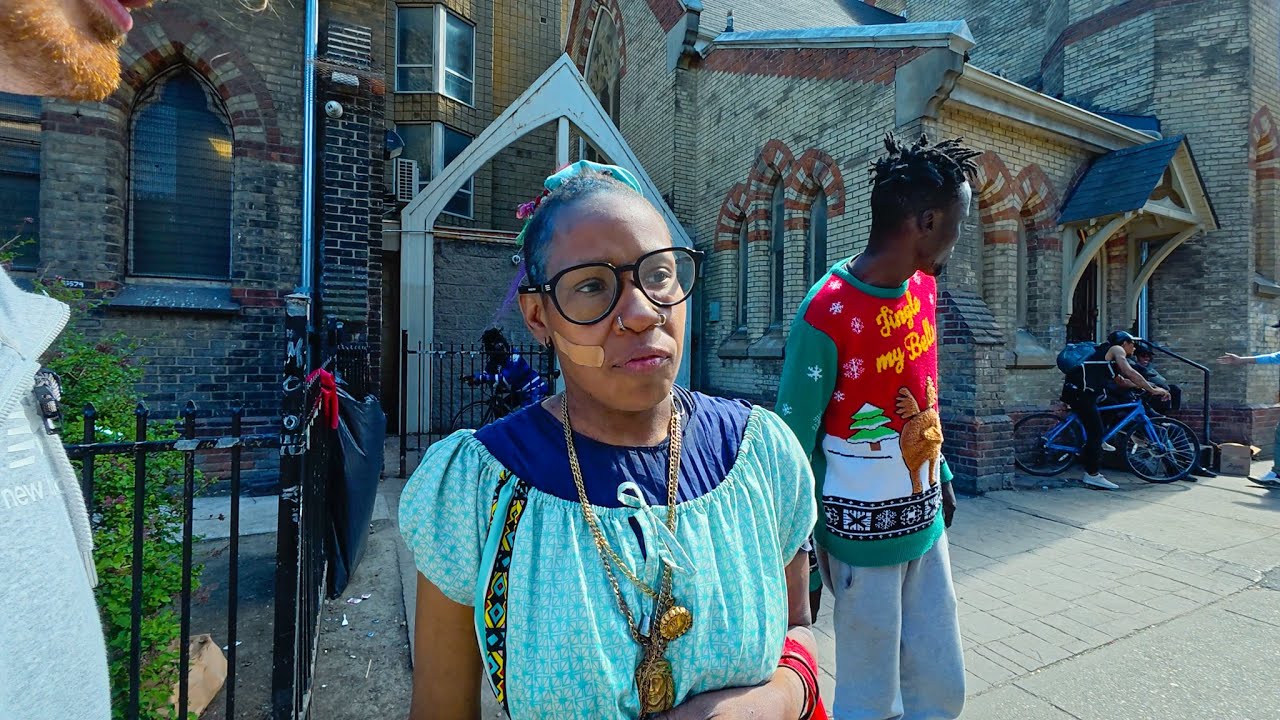 Toronto hood struggling with addiction and homelessness