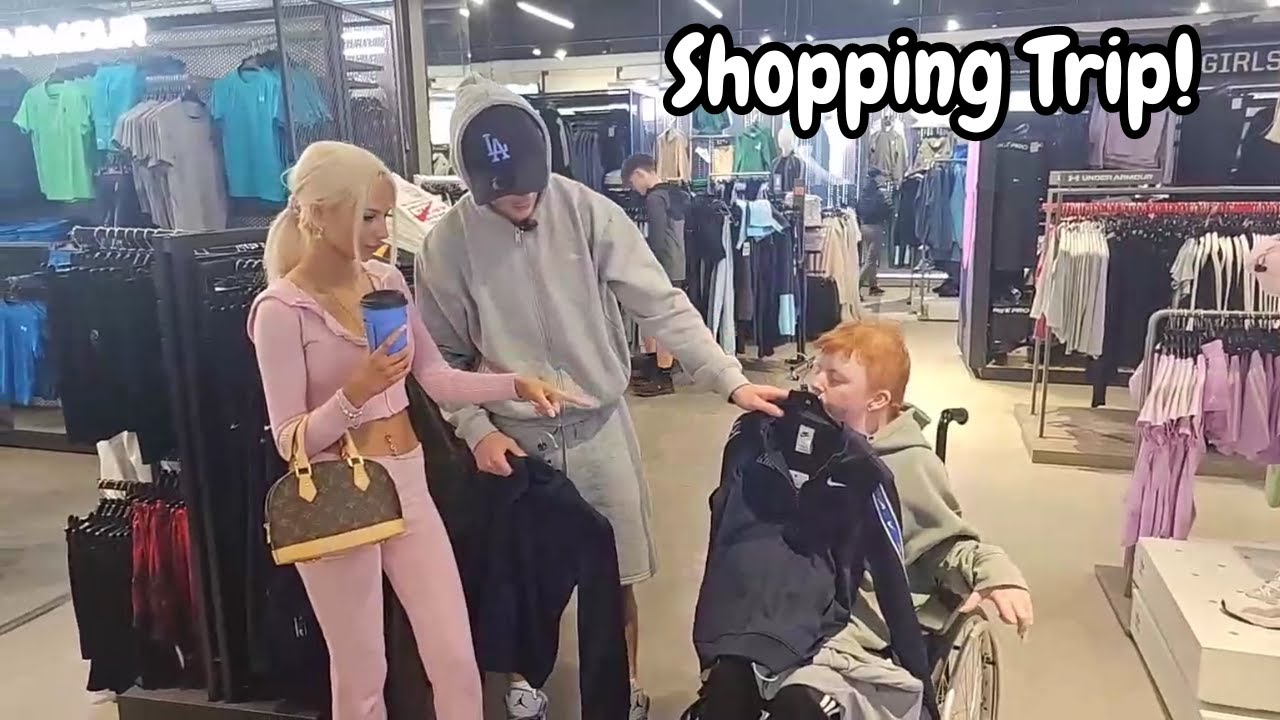 Ed Matthews And Elsa Rae Take Timmy Shopping!