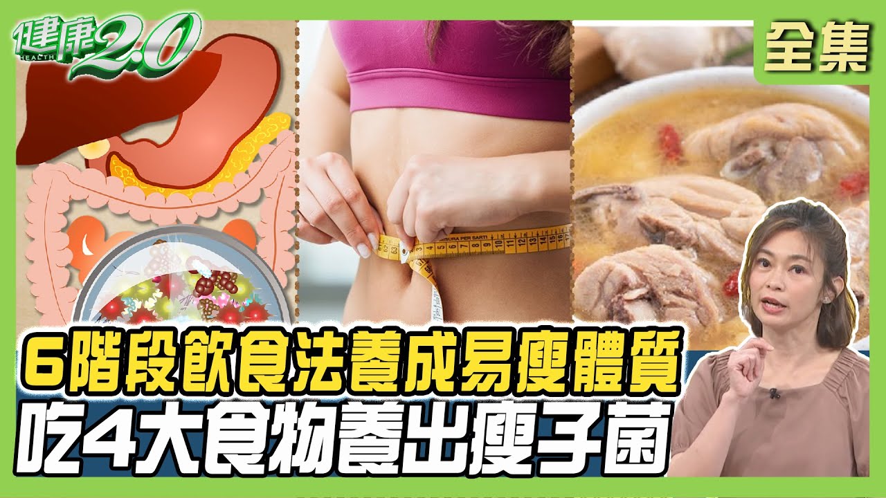 1年瘦15公斤 體脂降14% 6階段飲食法養成易瘦體質！吃4大食物養出瘦子菌 健康2.0 20240713【完整版】鄭凱云 王姿允 歐瀚文 陳少偉 許瓊月 潘瑋翔 @tvbshealth20