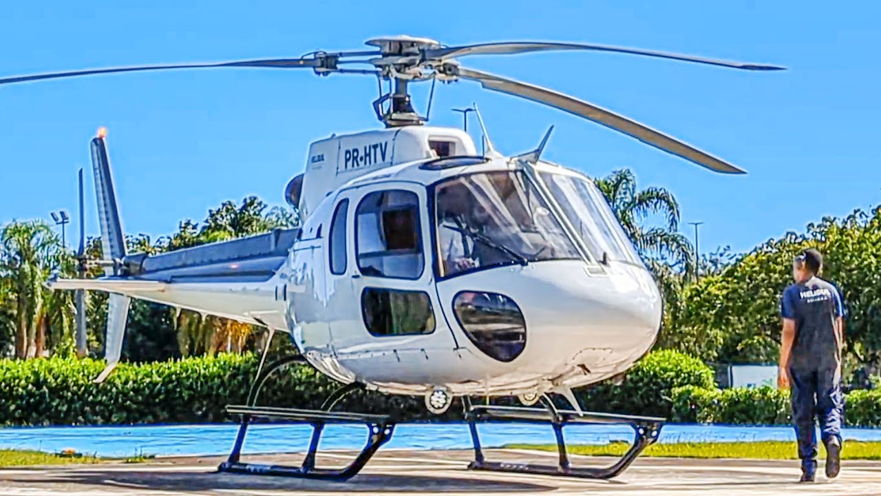 AIRBUS H125 START-UP & TAKEOFF