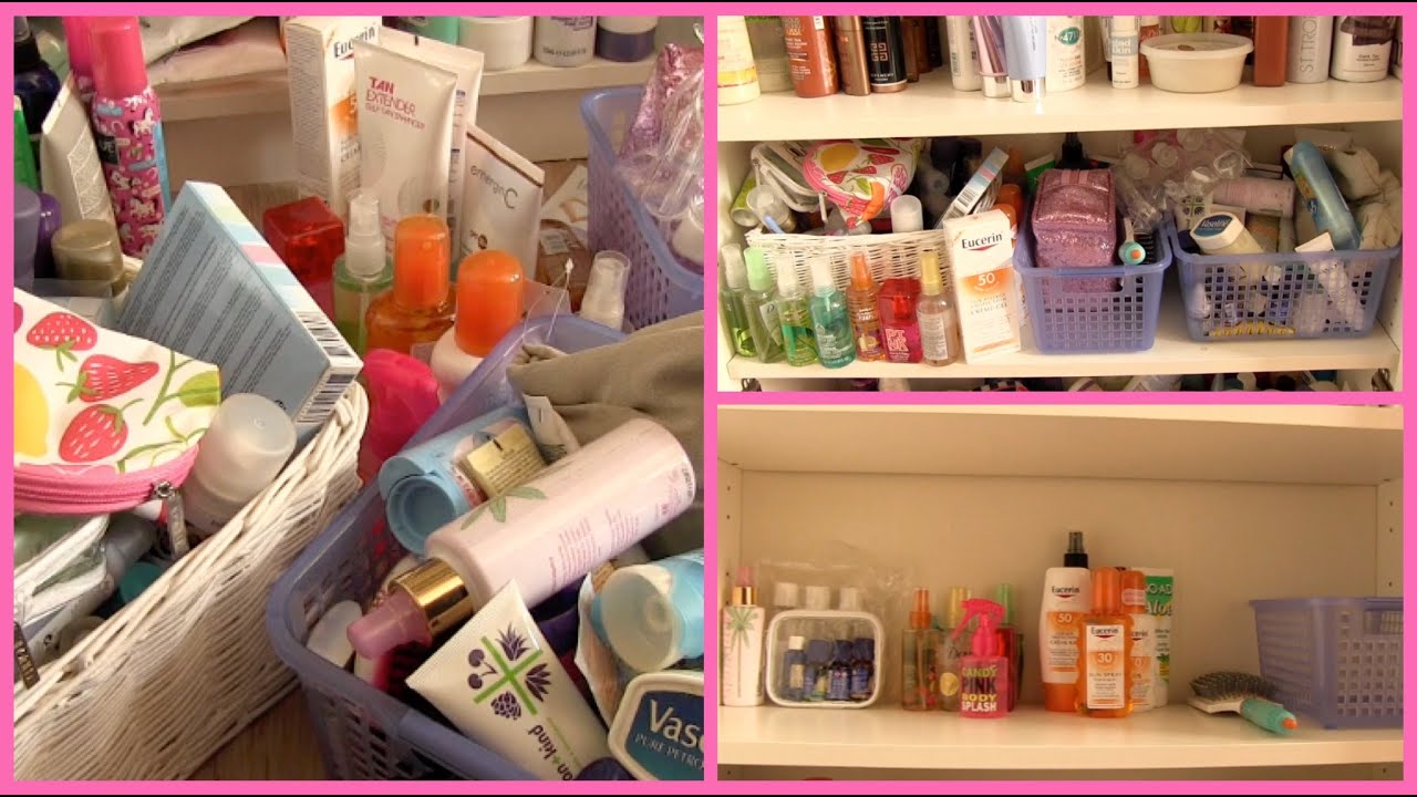 Filmpje: beautystash opruimen ❤ Deel 6 ❤ mini reisproducten