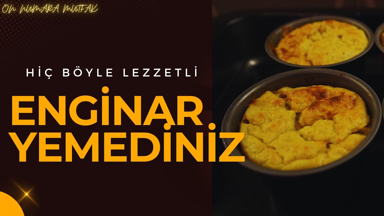 Bu Enginar tarifi İtalya'dan: Enginar Flan