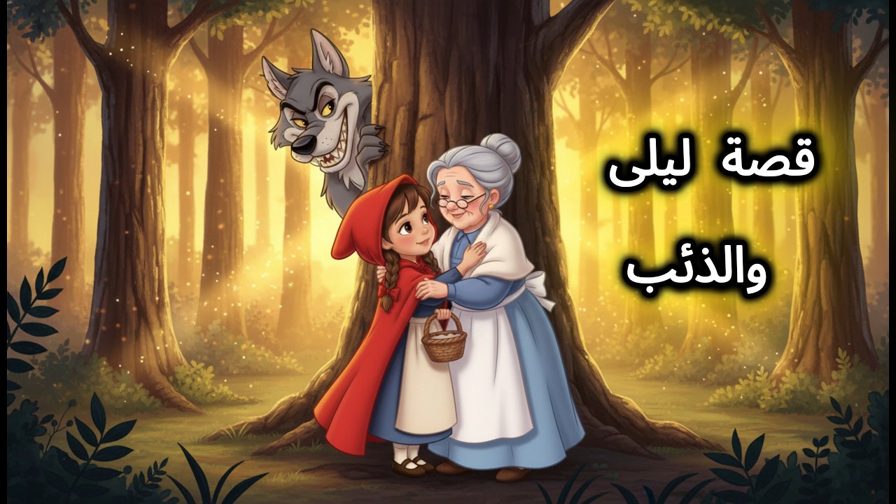 قصة ليلى والذئب 🐺 | قصص للأطفال جميلة