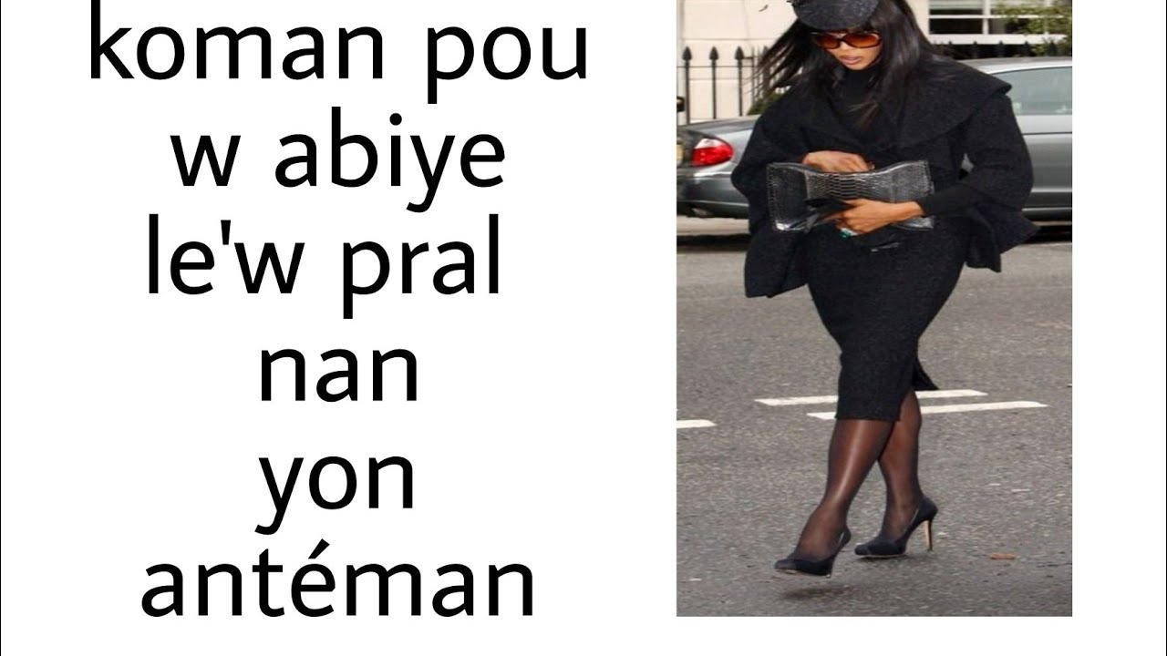 Koman pou w abiye lè w prale nan yon antèman.