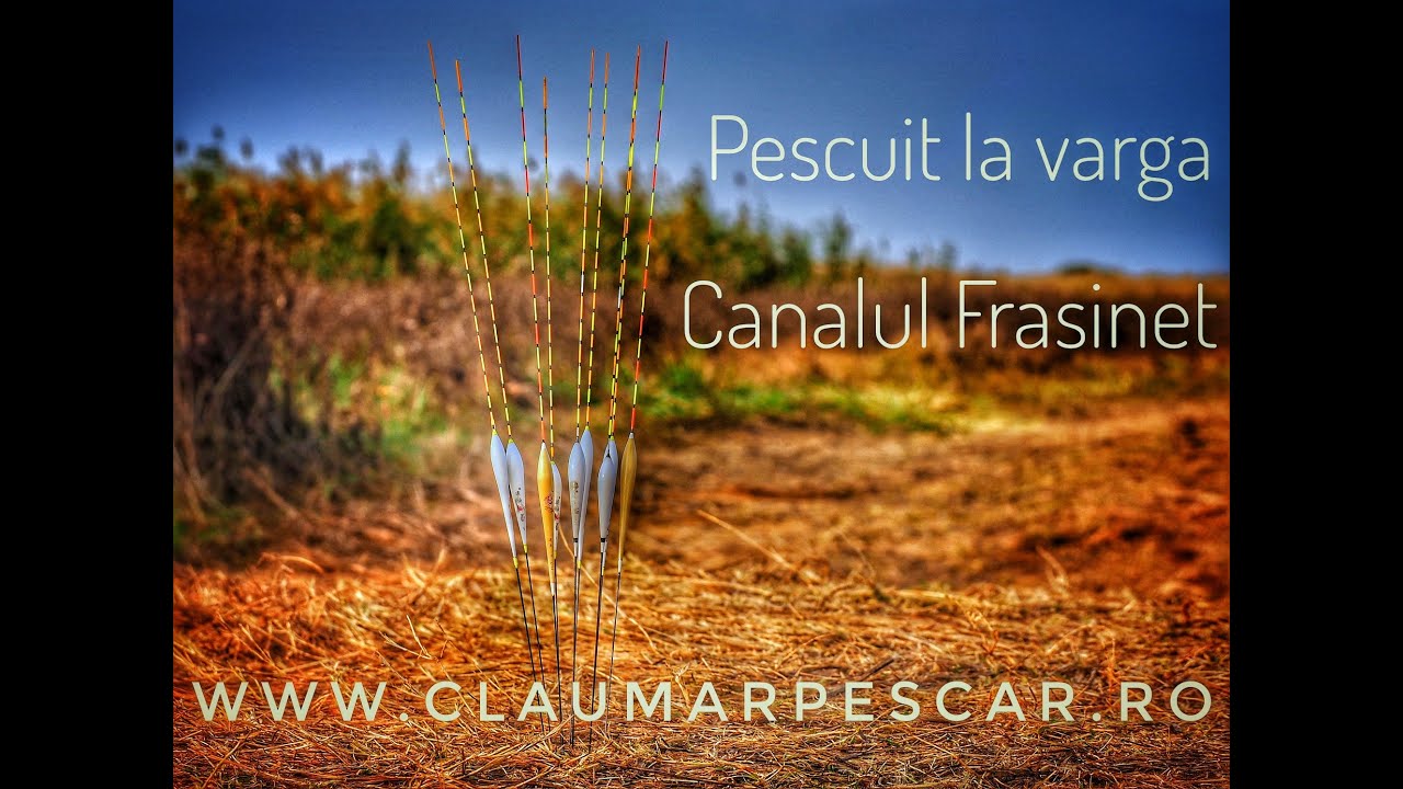 Pescuit la Varga pe Canalul Frasinet