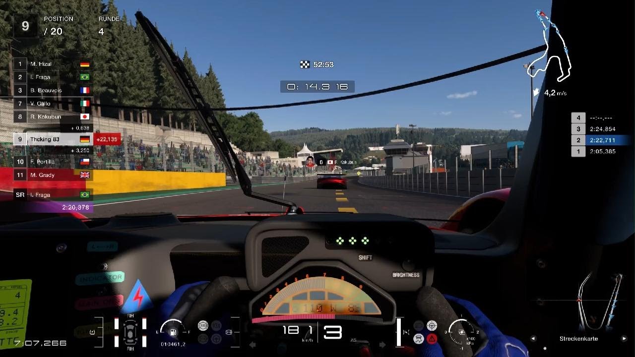 Gran Turismo 7 Spar 24 Stunden Francorchamps LP800 Teil 1