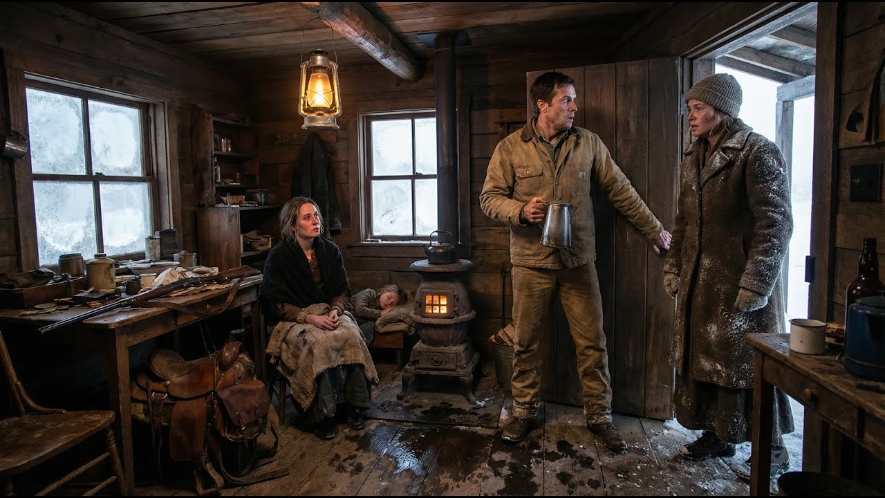 The Christmas Blizzard Stranded His High School Sweetheart and the New Widow at His Ranch.