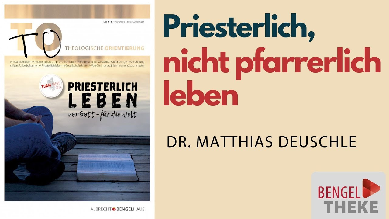 Priesterlich, nicht pfarrerlich leben