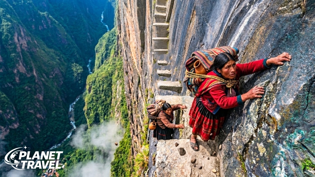 IMPOSSIBLE PLACES | The World's Most Dangerous Stairs That Defy Death | 4K Documentary