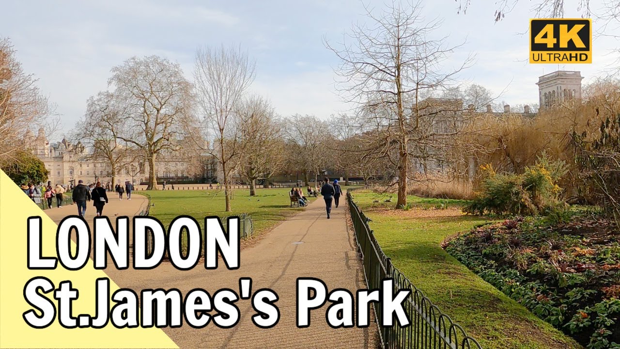 St.James's Park in London Winter Walk - Lark Lemon Travel