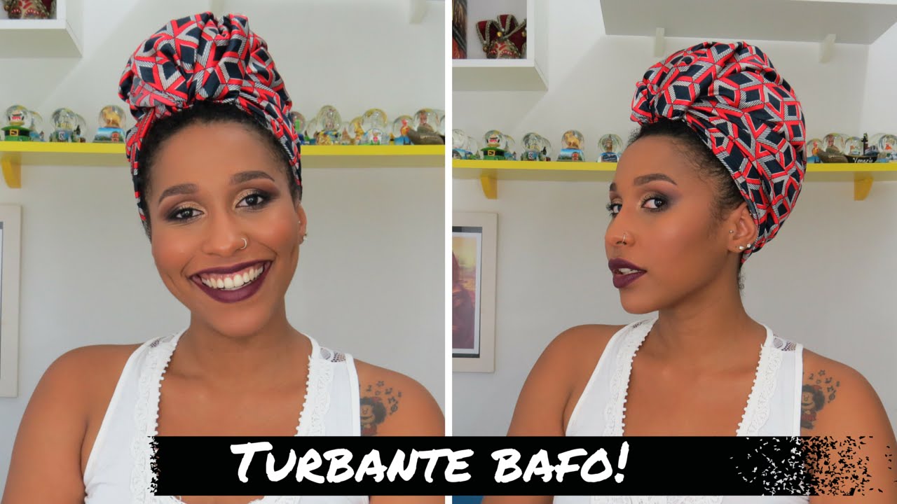 AMARRAÇÃO DE TURBANTE SIMPLES E DIVA