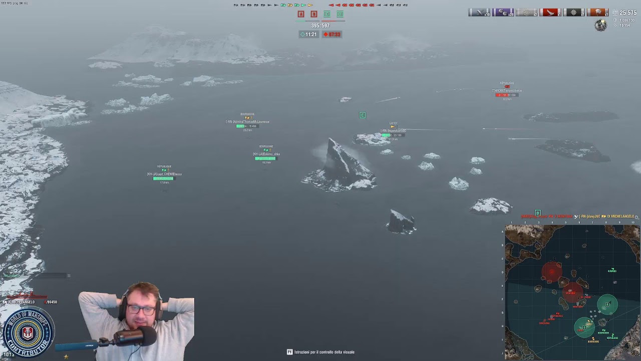 KOMPAGNI, WOWS FOR LIFE? LUNEDÌ WOSB E GEOGUSSR?