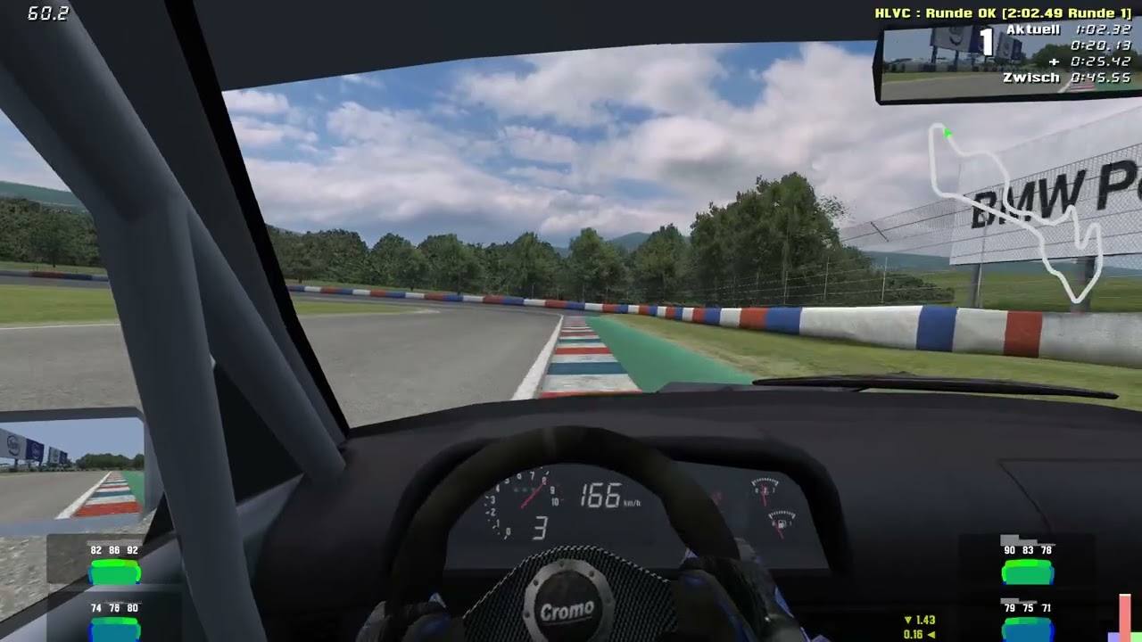 Live For Speed S2 (0.5U) Hotlap - biggie - Aston North (AS7) - XFR - 2:02.49