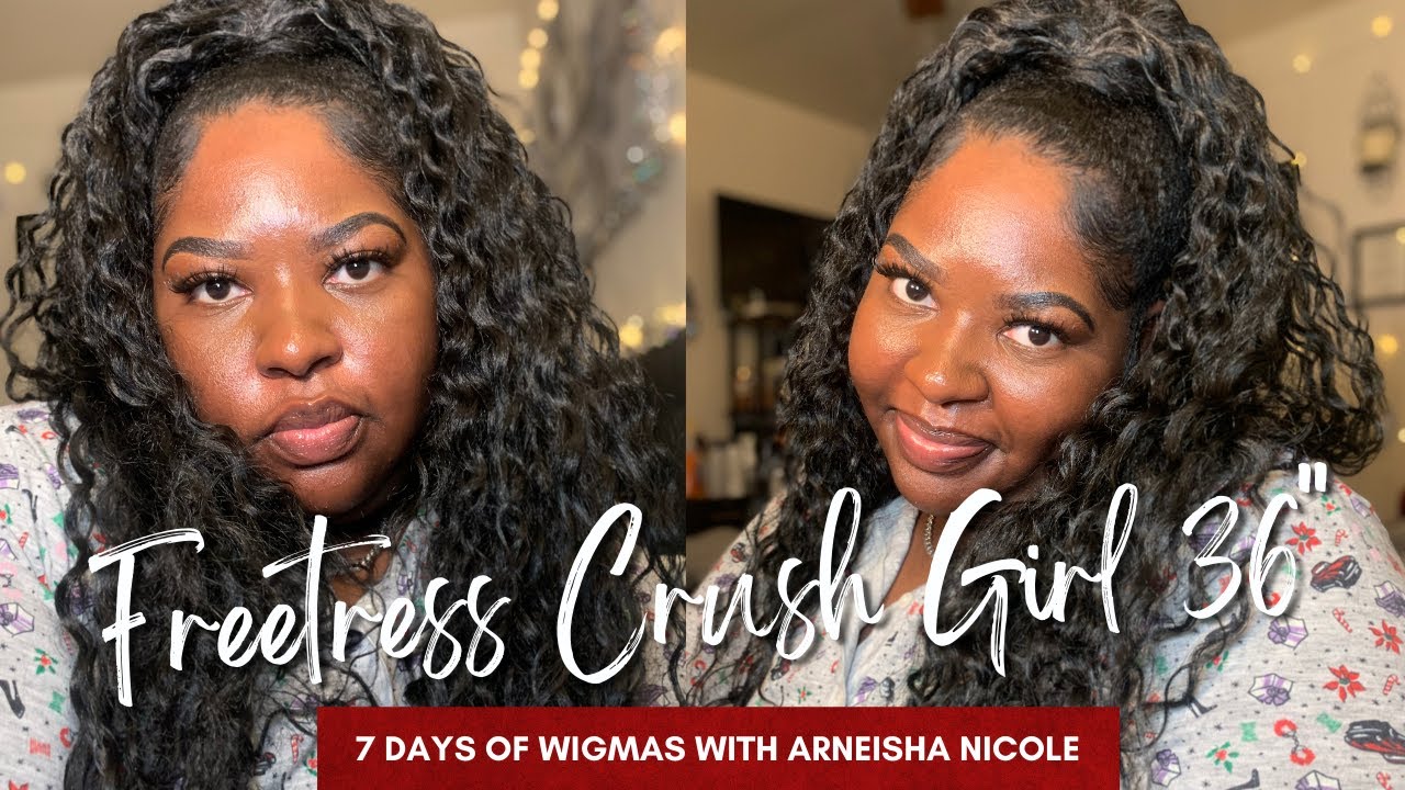 $12 Wet N Wavy Ponytail | FreeTress Equal Crush Girl 36