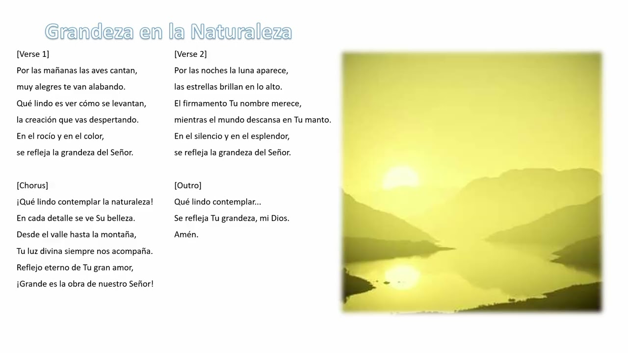 Grandeza en la naturaleza