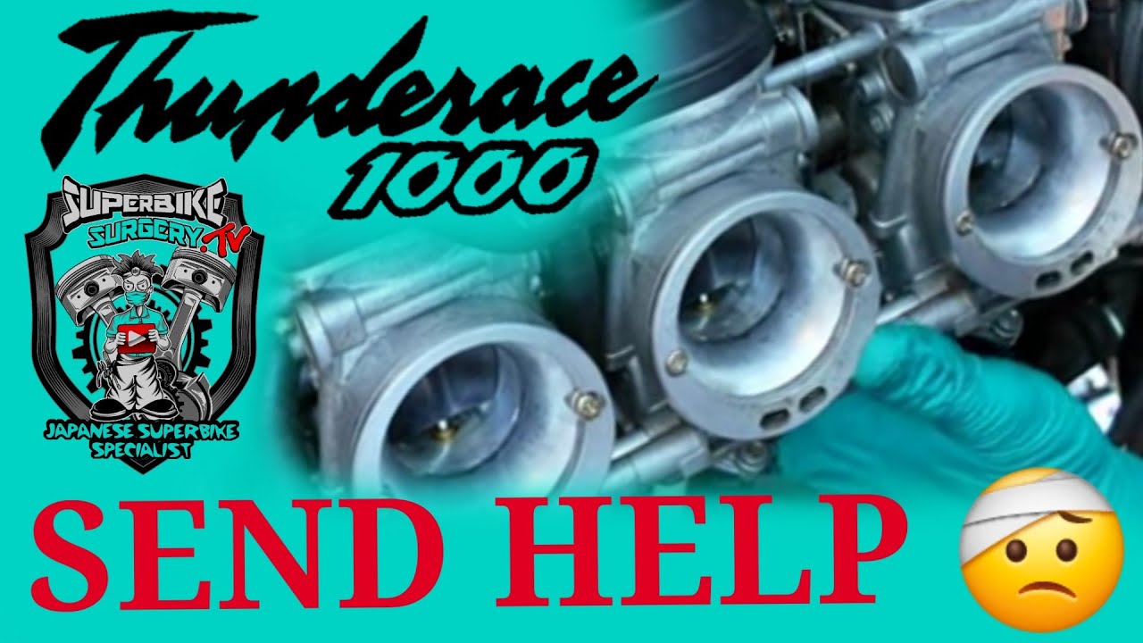 Road Trip! Fixing a Thunderace, Yamaha YZF1000....What a C%#@!
