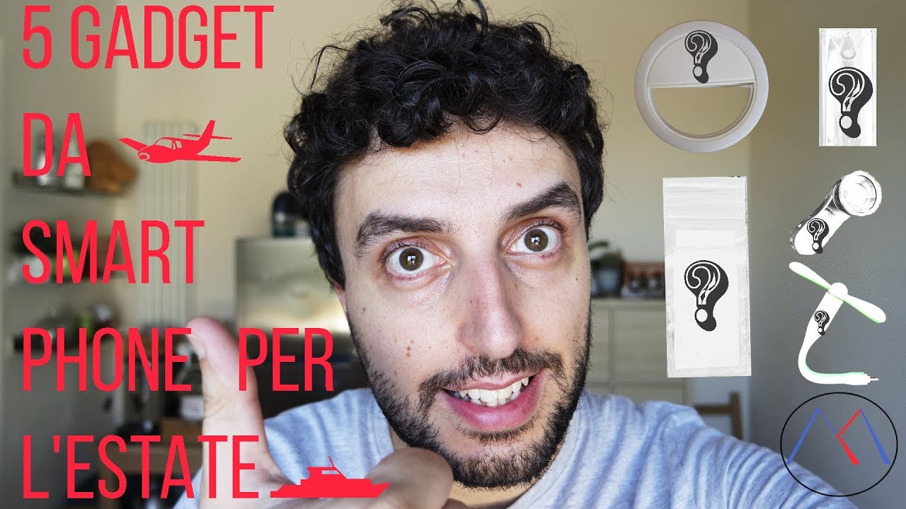 5 GADGET DA SMARTPHONE   PER L'ESTATE O IL TEMPO LIBERO