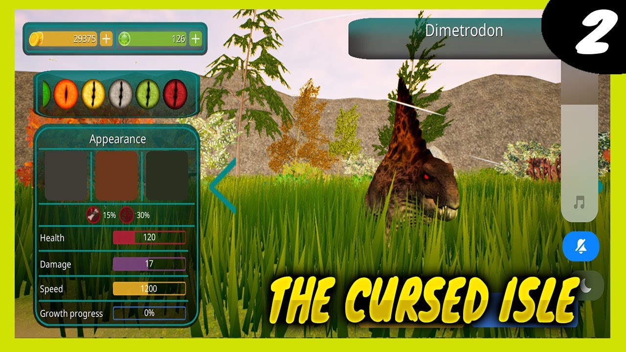 The Cursed Isle - Jugando con Dimetrodon