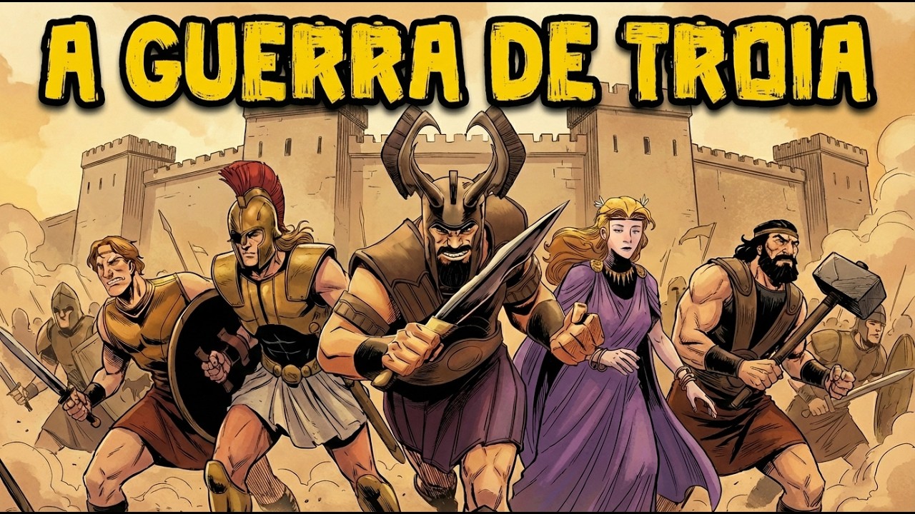 A História Completa da Guerra de Troia - Mitologia Grega