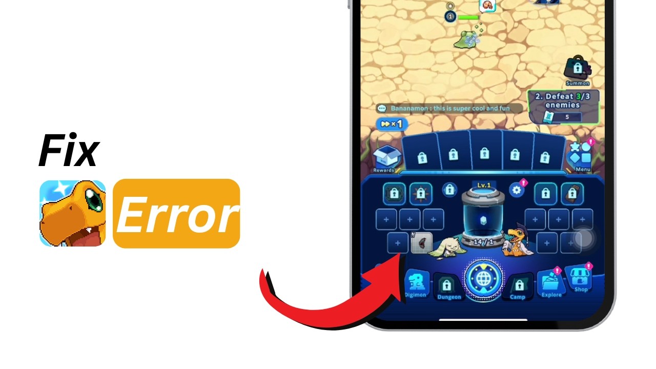 Как исправить работу приложения Digimon Up | Руководство по устранению неполадок