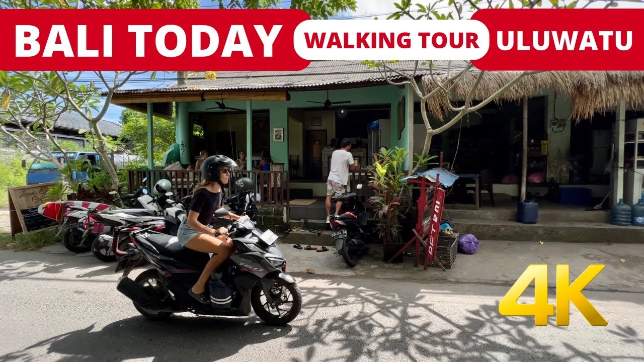 🇮🇩 BALI TODAY | ULUWATU BALI INDONESIA | 4K Virtual Walking Tour Bali 2023 | Bali Travel Vlog