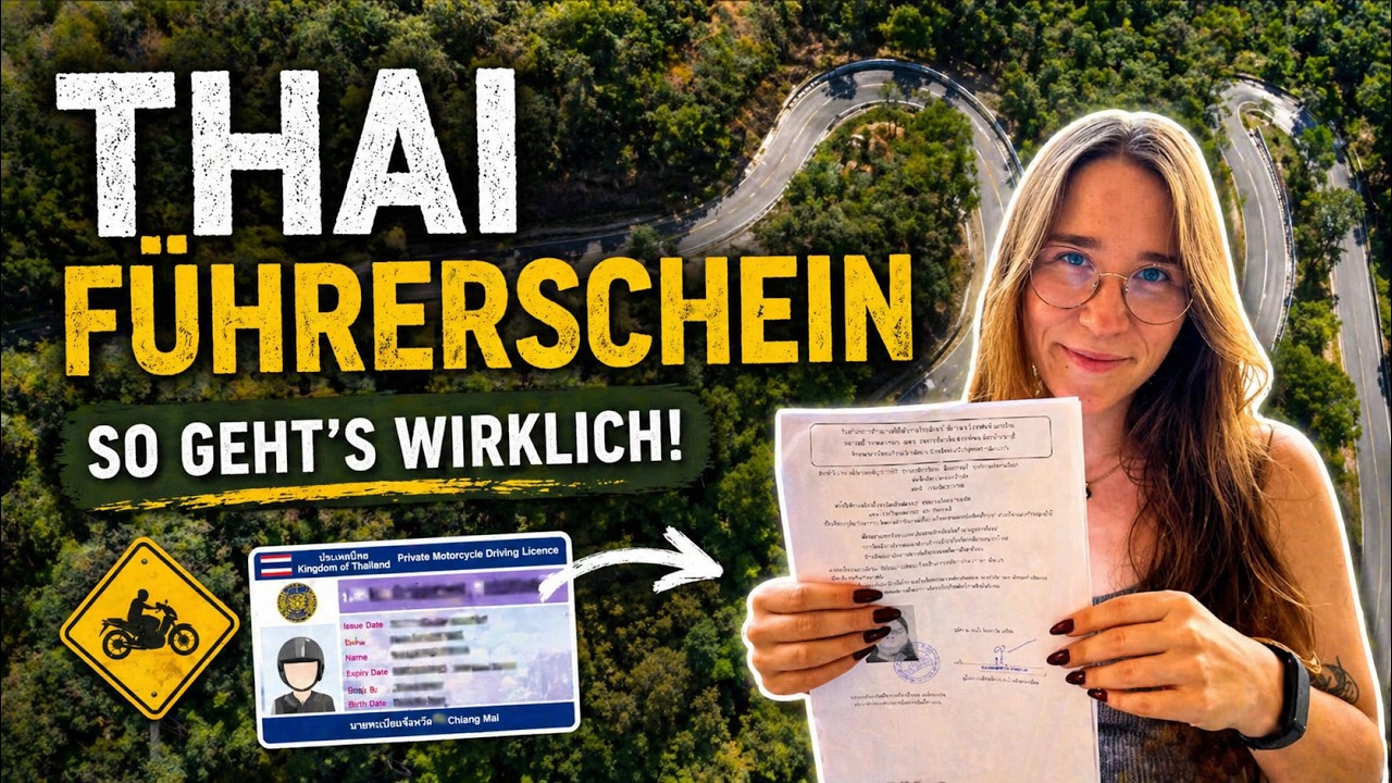 Thai Führerschein mit Touristenvisum? DAS GEHT!