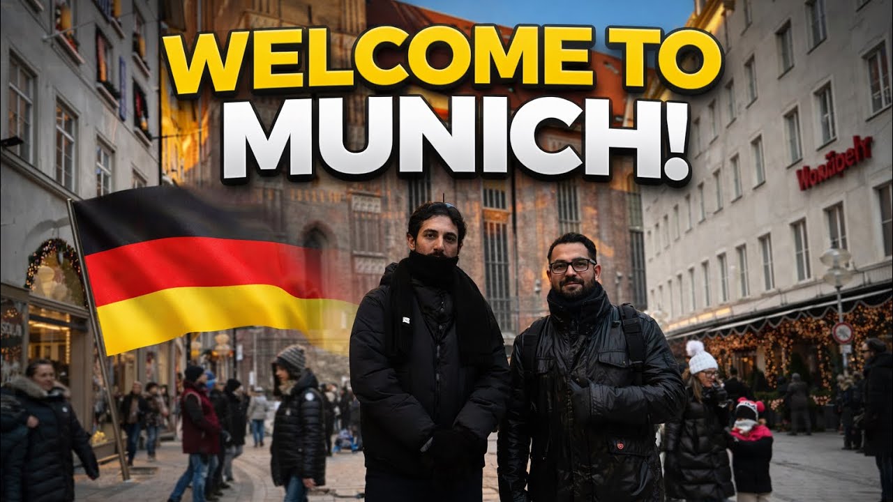 يوم كامل في ميونخ 🇩🇪 مع اجواء راس السنة 🥳
