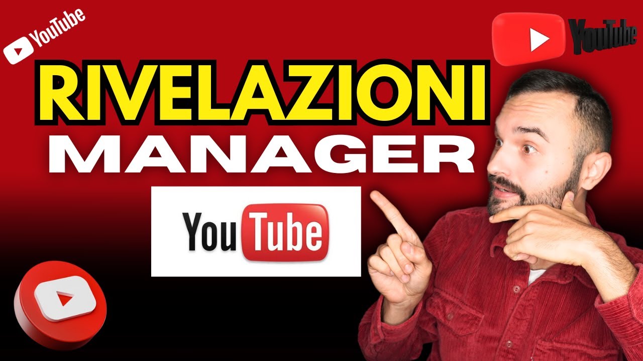 Come CRESCERE su Youtube: ALGORITMO spiegato dal suo MANAGER