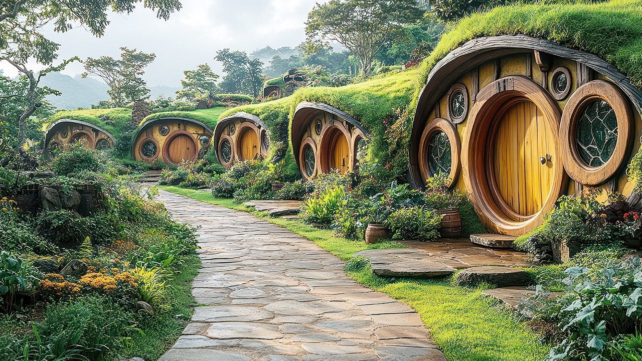 10 Unique Hobbit House Inspiration:  Innovative Ideas for Transforming Traditional & Modern Homes