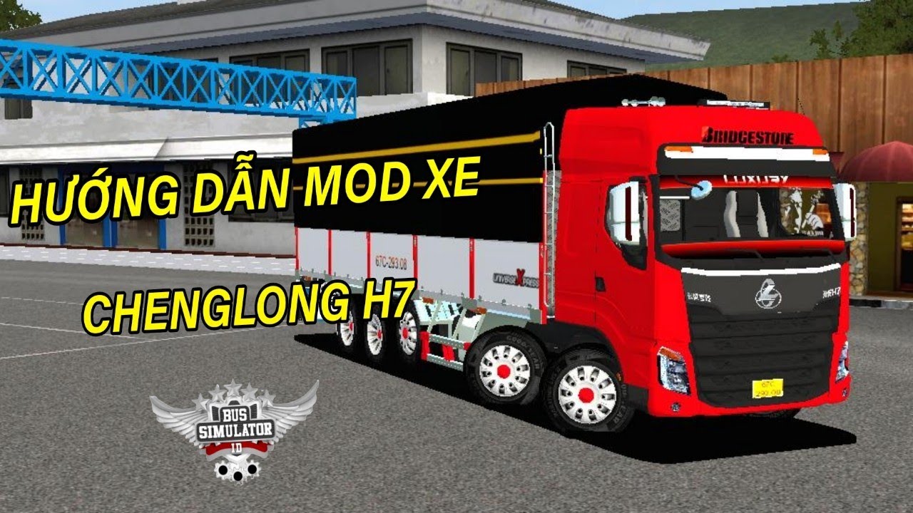 Hướng dẫn mod xe tải chenglong h7 trên bus simulator Indonesia cho tất cả điện thoại