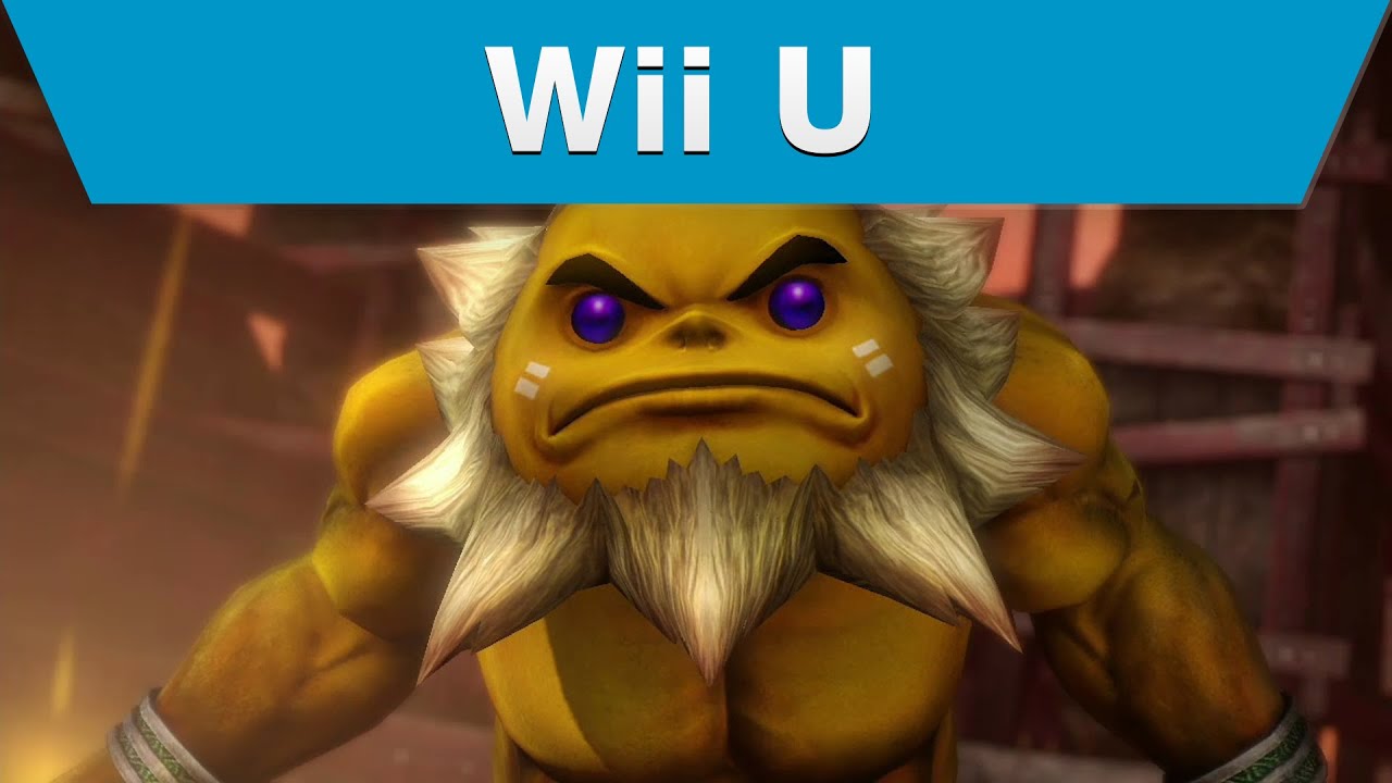 Wii U -- Hyrule Warriors Trailer with Darunia and a Hammer