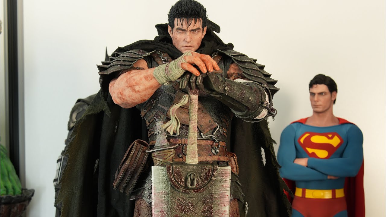 JND Berserk, 1/3 Guts Statue Unboxing (live unboxing) #gutsberserk #guts 