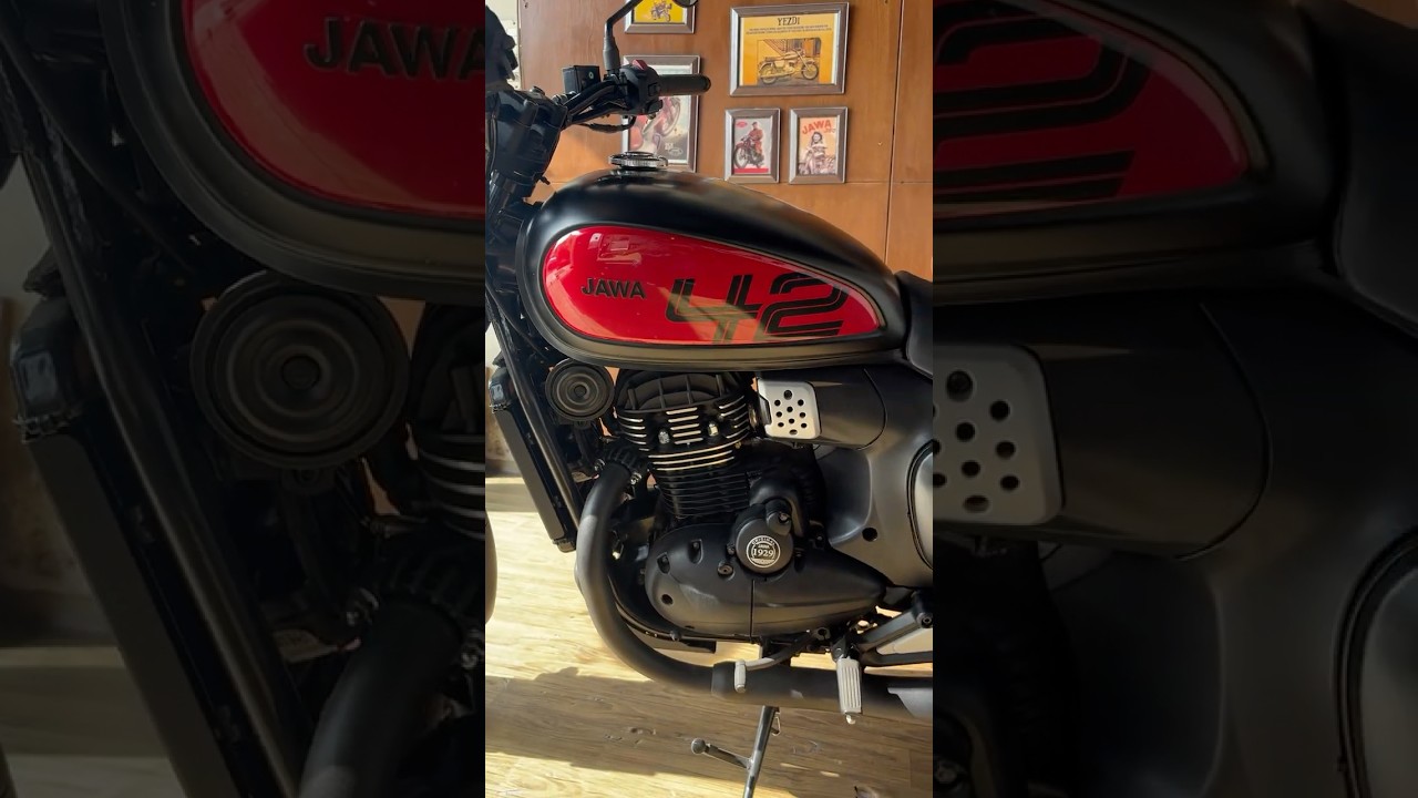 New 2025 JAWA 42 FJ 🔥🔥 350cc #jawa #jawamotorcycles #automobile #shorts #shortsfeed #shortsviral