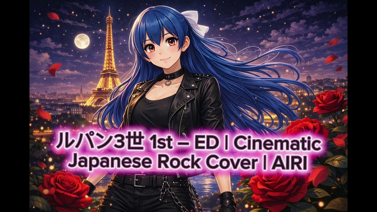 ルパン三世1st ED – Cinematic Japanese Rock Cover | AIRI