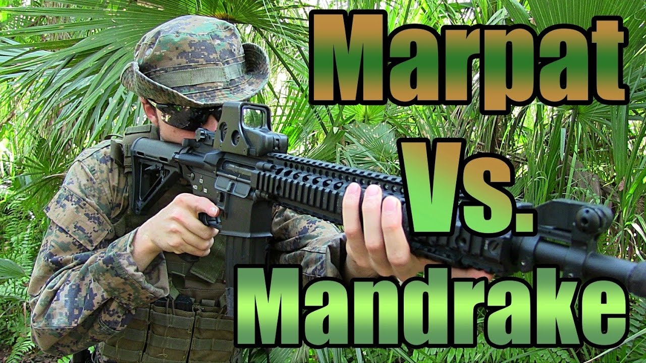 Camo Vs. Camo - Marpat Vs. Kryptek Mandrake