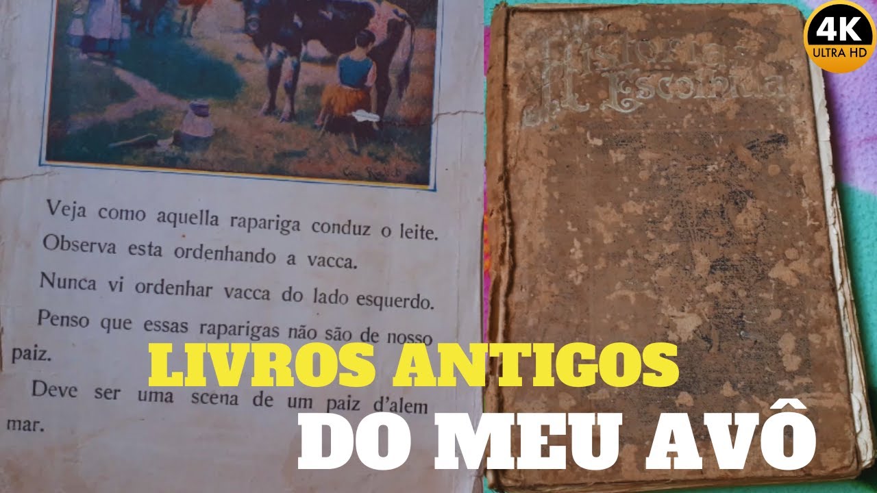 Tesouros Ancestrais: Os Livros Antigos e Raros de Meu Avô