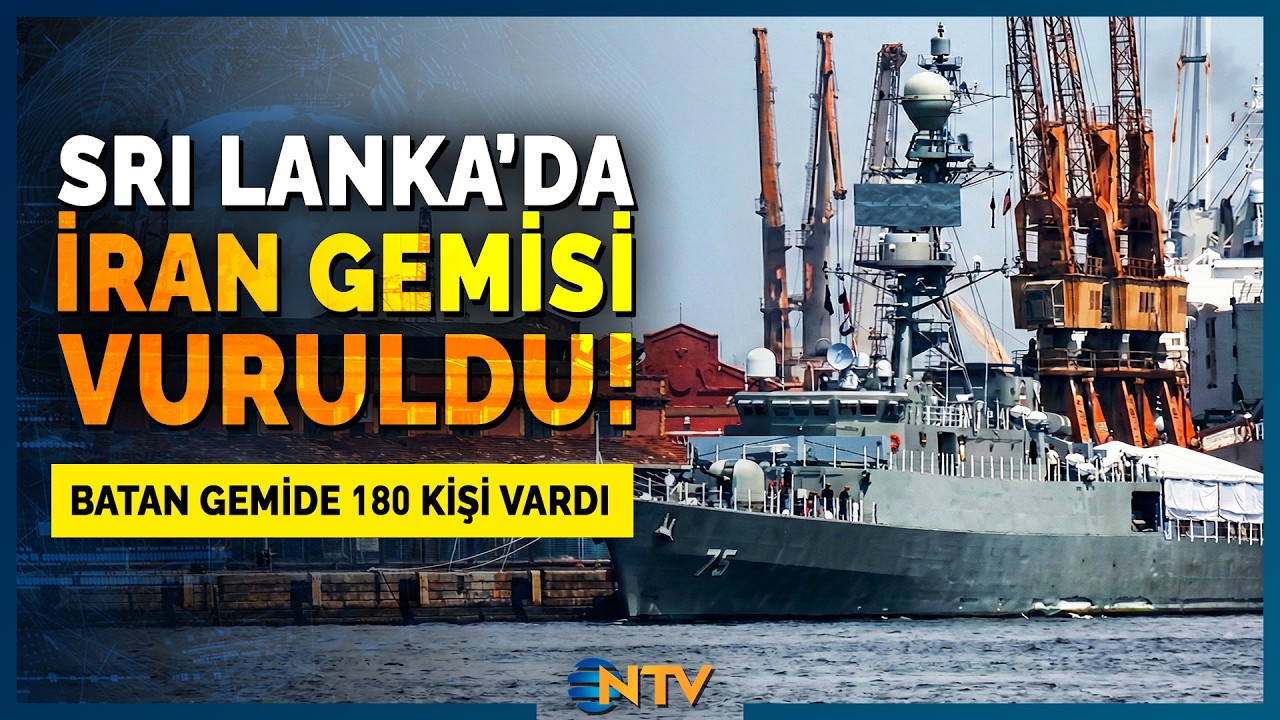Son Dakika: 180 Kişiyi Taşıyan İran Gemisi, Sri Lanka Açıklarında Vuruldu! | NTV