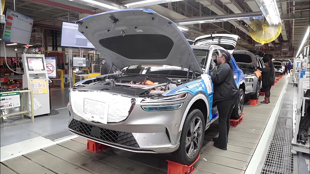 GENESIS GV70 - PRODUCTION Process from A to Z (2023)